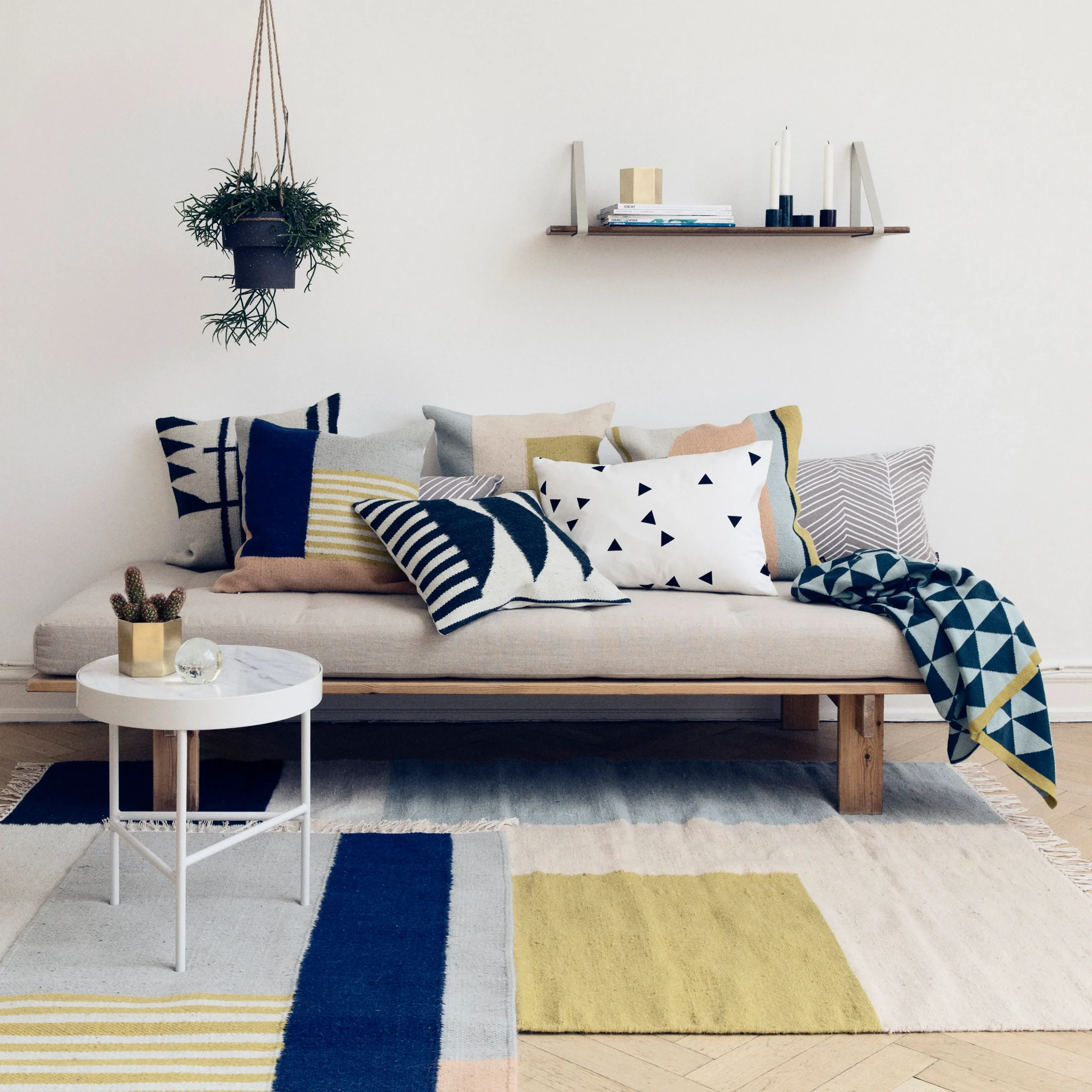 Ferm LIVING Kelim Kissen 50 X 50cm 4 Ferm LIVING Kelim Kissen 50 X 50cm – Bild 2