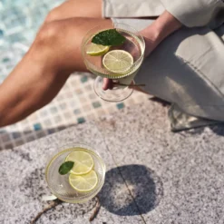 Ferm LIVING Ripple Champagnerglas 2er Pack -Nordic Nest 29218 01 05 f78b0d7972