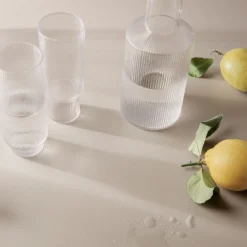 Ferm LIVING Ripple Longdrink-Glas 4er Pack 17 Ferm LIVING Ripple Longdrink-Glas 4er Pack -Nordic Nest 31545 01 7 EnvironmentImage dcb369c6a7
