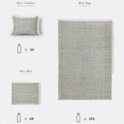 Ferm LIVING Way Outdoor Teppich 140 X 200cm -Nordic Nest 36711 01 05 de2043c838