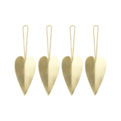 Ferm LIVING Heart Brass Ornament