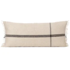 Ferm LIVING Calm Kissen Camel-black