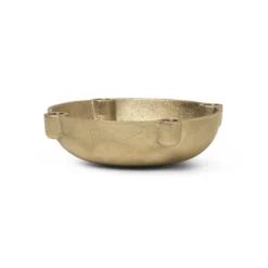Ferm LIVING Bowl Adventskerzenhalter Messing