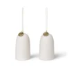 Ferm LIVING Bell Glocke Weihnachtsanhänger Ø4cm 2er Pack -Nordic Nest 505196 01 1 ProductImageMain 01674027ce