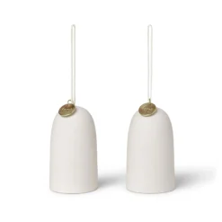 Ferm LIVING Bell Glocke Weihnachtsanhänger Ø4cm 2er Pack