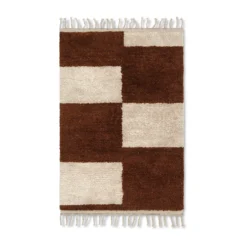 Ferm LIVING Mara Handgeknüpfter Teppich 80 X 120cm