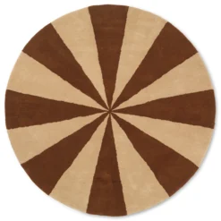 Ferm LIVING Arch Handgetufteter Teppich Ø130cm