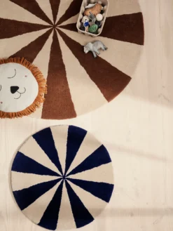 Ferm LIVING Arch Handgetufteter Teppich Ø130cm 7 Ferm LIVING Arch Handgetufteter Teppich Ø130cm -Nordic Nest 507319 01 3 EnvironmentImage 8e562d4eab