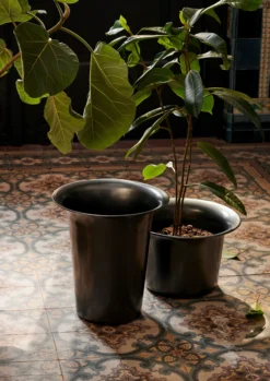 Ferm LIVING Spun Alu Korb Hoch Ø35cm -Nordic Nest 570406 01 42 EnvironmentImage f0f450b4b1