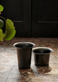 Ferm LIVING Spun Alu Korb Hoch Ø35cm -Nordic Nest 570406 01 43 EnvironmentImage 0ed728500f