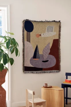 Ferm LIVING Bird Wandbehang Aus Filz -Nordic Nest 574302 01 40 EnvironmentImage 2f83d64685