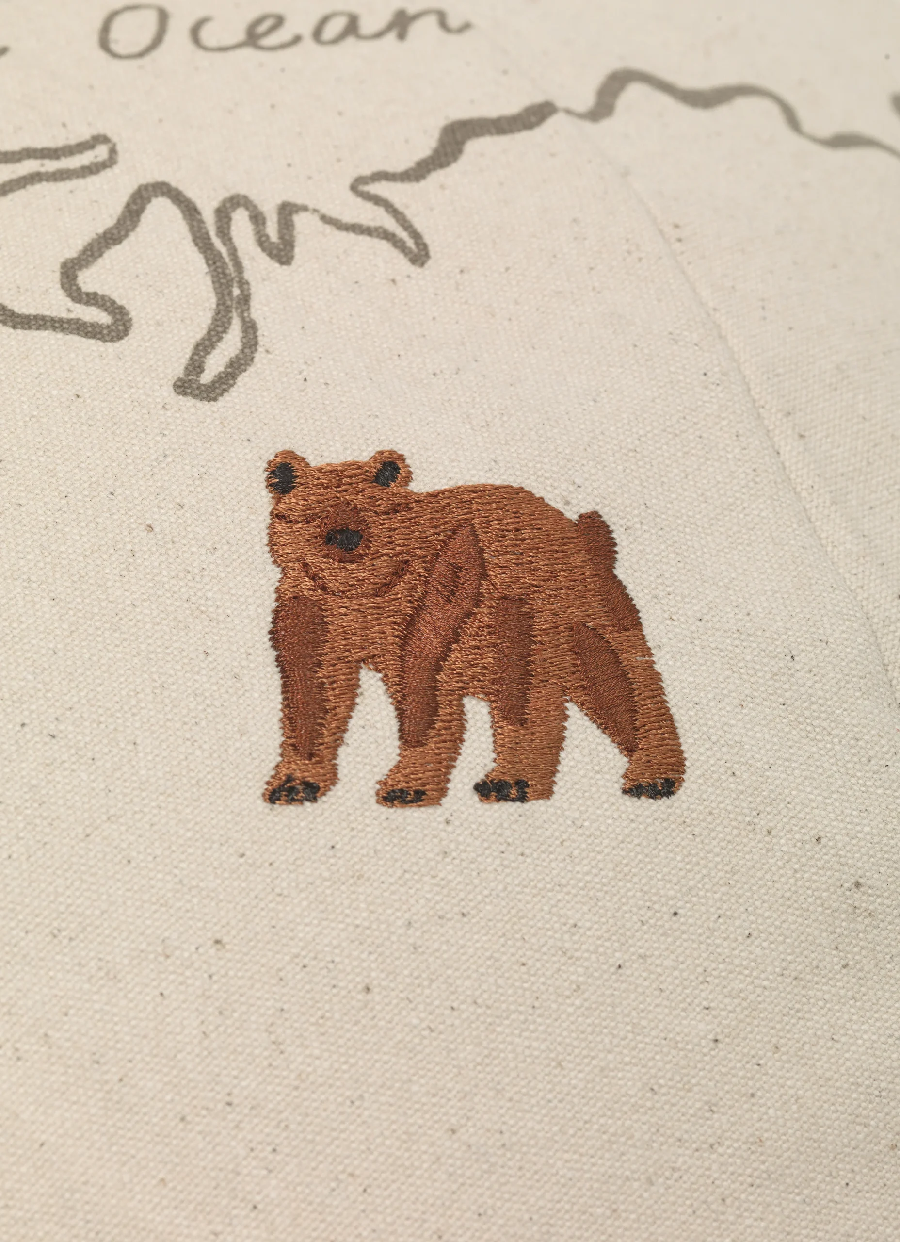 Ferm LIVING The World Stoffkarte 5 Ferm LIVING The World Stoffkarte – Bild 3