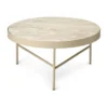 Ferm LIVING Travertine Beistelltisch Ø70,5cm -Nordic Nest 574384 01 1 ProductImageMain a06935ed22