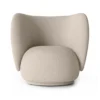 Ferm LIVING Rico Lounge Chair Bouclé