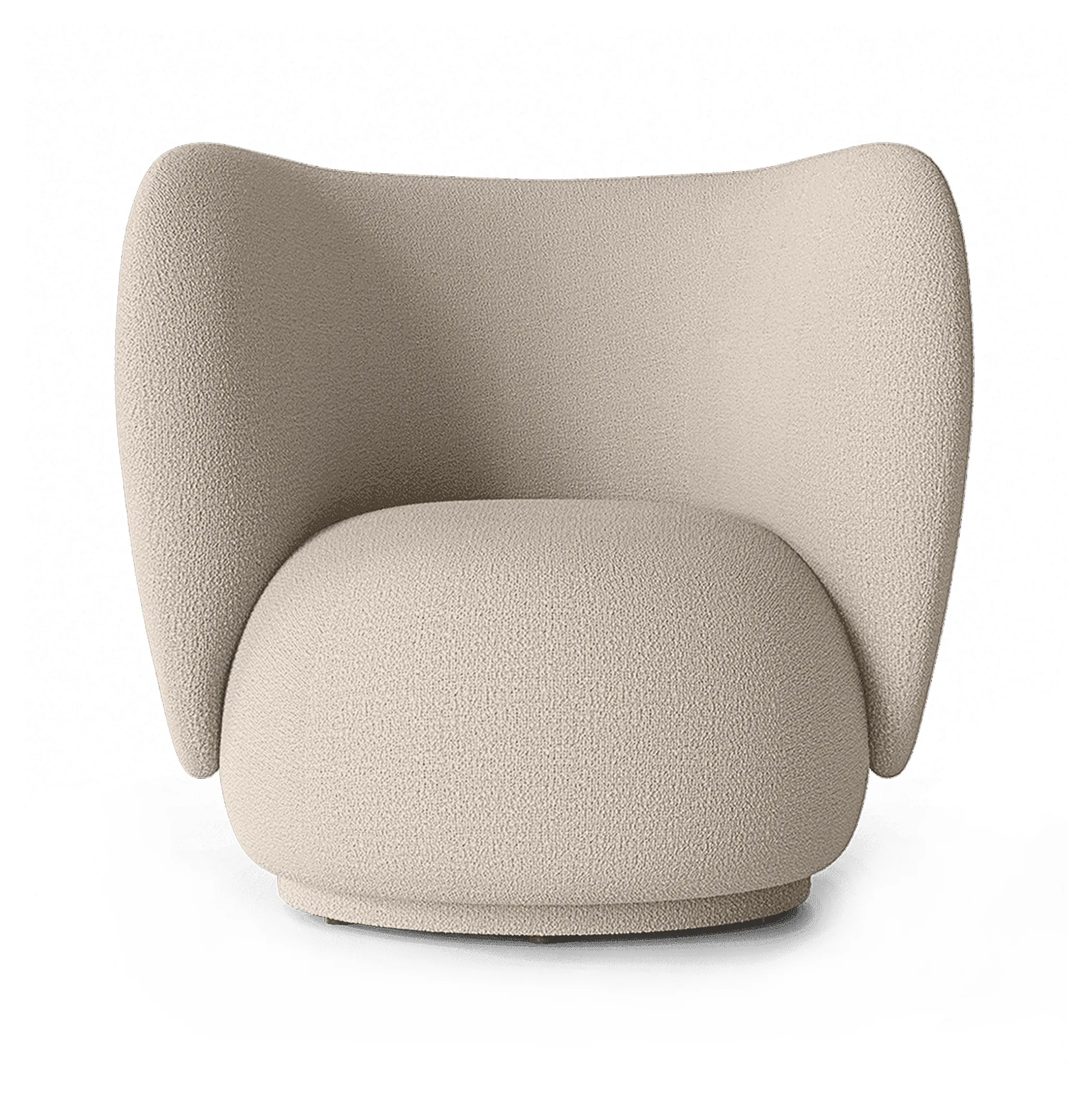 Ferm LIVING Rico Lounge Chair Bouclé 3 Ferm LIVING Rico Lounge Chair Bouclé