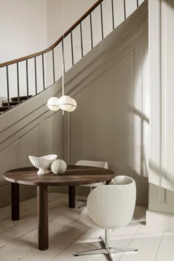 Ferm LIVING Rico Dining Chair Swivel Bouclé -Nordic Nest 577235 01 41 EnvironmentImage 21482fcd26