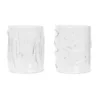 Ferm LIVING Doodle Wasserglas Tall 2er Pack