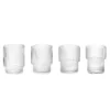Ferm LIVING Ripple Glas 4er Pack