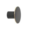 Ferm LIVING Flat Circle Wandhaken Schwarz-Messing -Nordic Nest p 30589 01 01 08a3fe708a